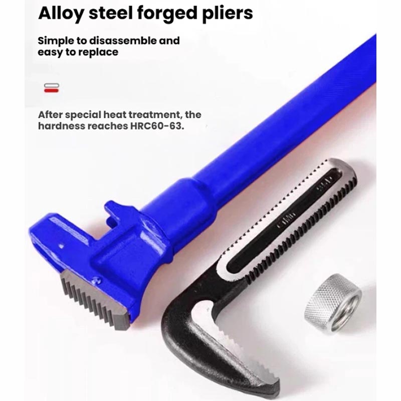 Pipe Wrench Adjustable - Универсальный телескопический трубный ключ с выдвижной