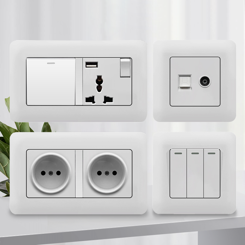 Home Improvement Outlet - Розетка настенная с выключателями, европейского и