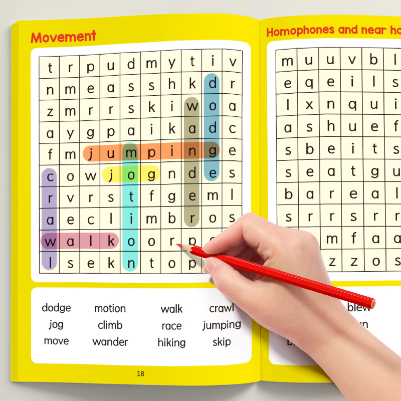 Home Improvement Books - 32-страничная книга для изучения правописания и