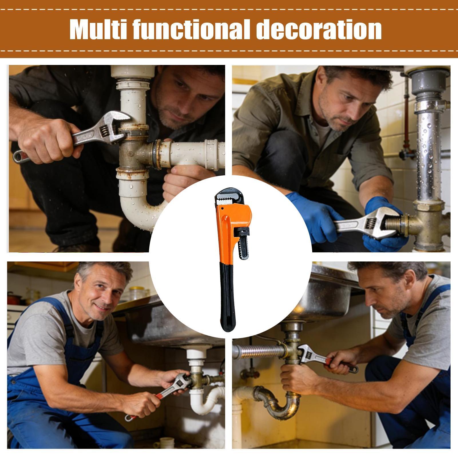 Pipe Wrench Adjustable - Трубные ключи для сантехники, усиленные, регулируемые,