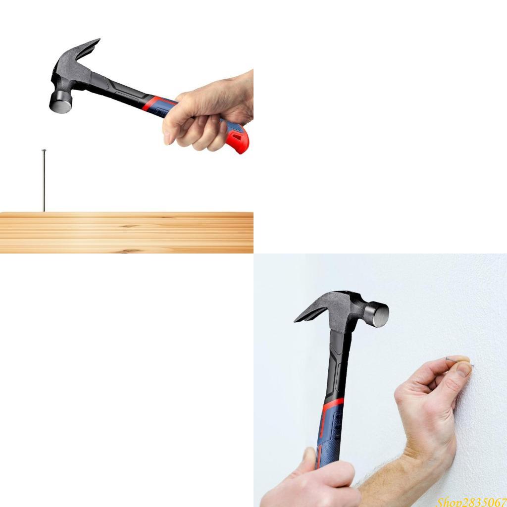 Home Improvement Jobs - Профессиональный столярный молоток с раздвоенным хвостом,