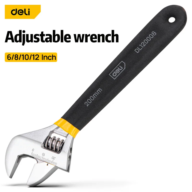 Разводной гаечный ключ Deli, а – обзор и цена Pipe Wrench Adjustable